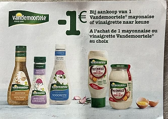 Bon vandemoortele bij Delhaize