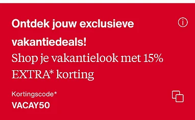 15% extra korting bij Zalando