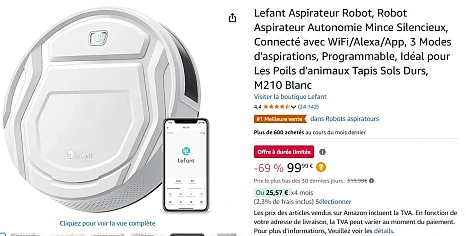 Lefant robotstofzuiger