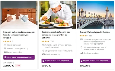 Bongo: tot 15% korting op Web Exclu