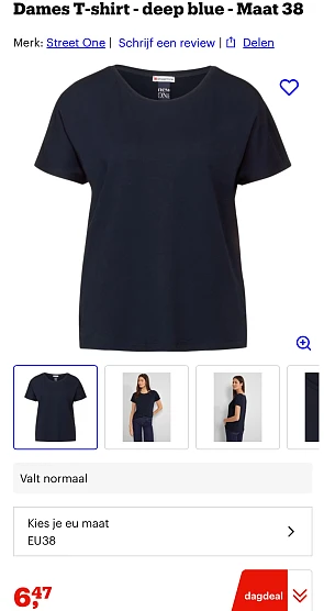 Dagdeal: voorjaarskorting op kleding