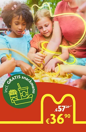 Gratis snackmenu Bobbejaanland