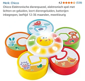 Chicco Elektronische dierenpuzzel