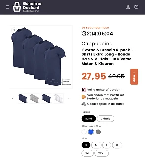 4 pack T shirt