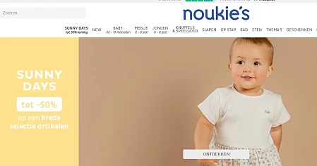 Noukies: tot -50% korting op babykleding 👶🏼