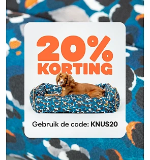 20% korting op hondenbed bij omlet