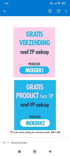 Pazzox: gratis verzending/ gratis product/ €5 korting
