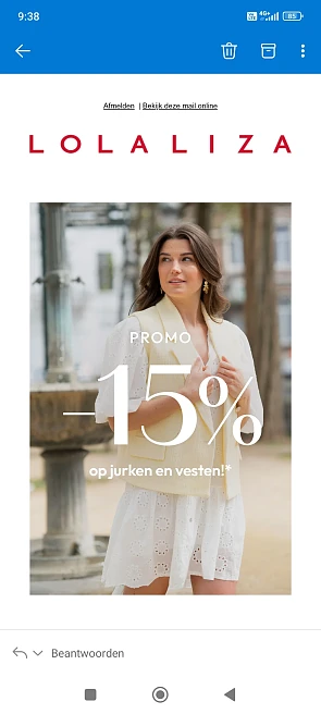 Lolaliza: 15% korting op jurken en vesten.