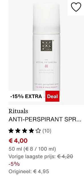 15% extra korting op beauty artikelen Zalando