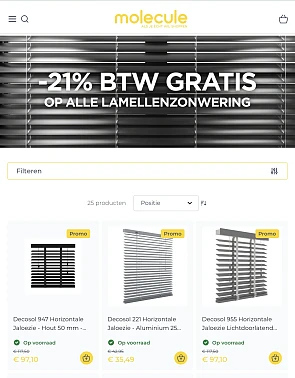 Lamellen zonnewering
