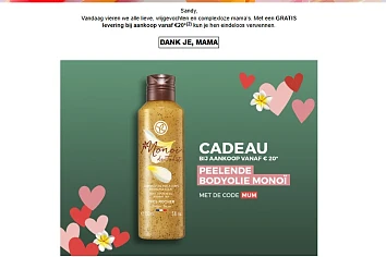 Yves Rocher: gratis peelende bodyolie