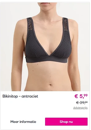 Tot 85% korting op Esprit lingerie, badkleding, pyjama's.