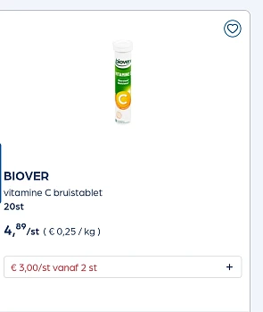 Biover vitaminen bruis