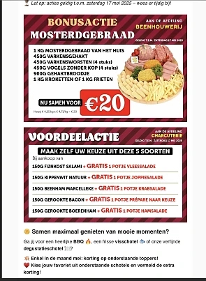 Voordeelactie bij kleine bassin