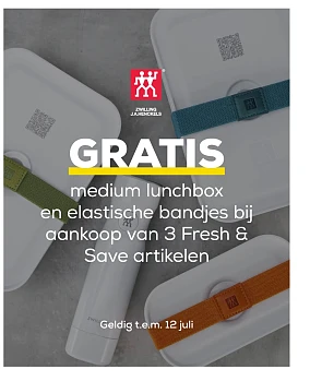Gratis lunchbox bij Supra bazar