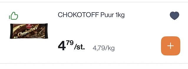 Chokotoff 1 kg -50%