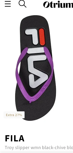 Fila slippers