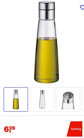 Olie/azijn dispenser