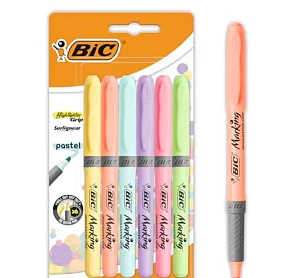 Bic markeerstiften pastel