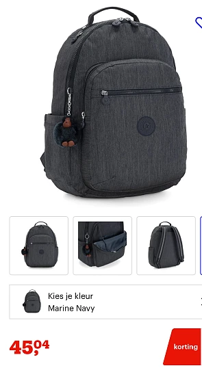 Kipling SEOUL Rugzak
