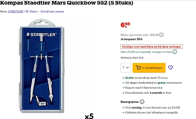 staedtler 5 passers