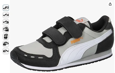 Puma kinderschoenen voor 17,99 euro bij amazon NL