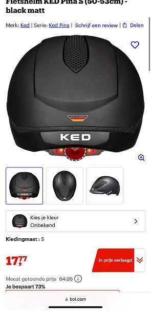 Fietshelm voor kinderen met reflectoren