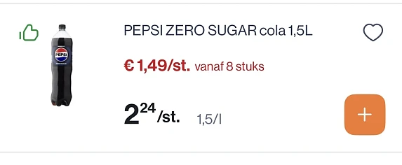Pepsi cola 1,5L -33,34%