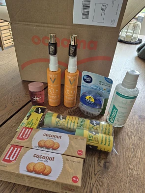 gratis producten bij bestelling op Ochama