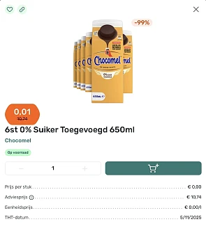 Cécémel 0% suiker toegevoegd