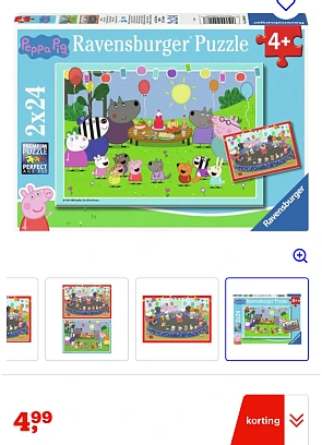 Puzzel Peppa Pig