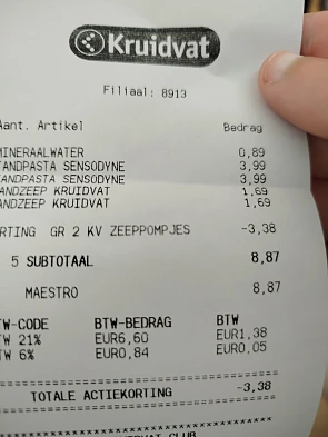 Kruidvat: Gratis handzeep bij sensodyne