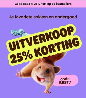 25% korting op de bestsellers van Dedoles