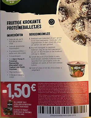 Mooie kortingbon Alpro hoog in proteïne bij Collect en go