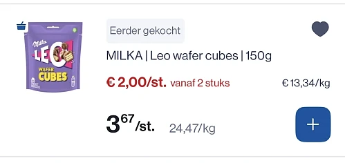 Leo wafer cubes 150 gram -45%