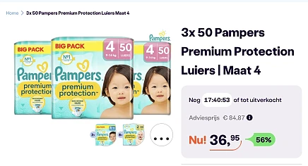 Pampers Premium Protection maat 4