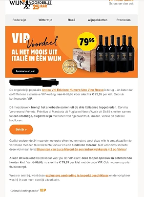 Antica Viti Edizione Numero Uno Vino Rosso