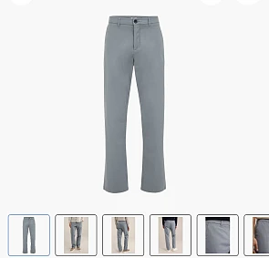 We fashion relaxed fit heren chinobroek
