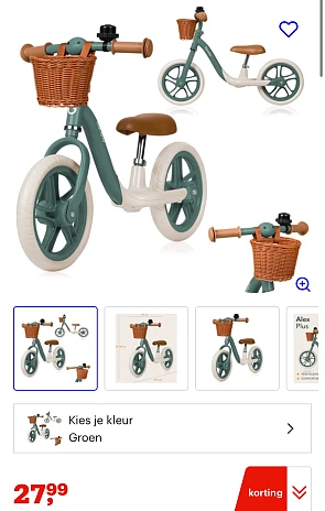 Lionelo Loopfiets goedkoop bij Bol