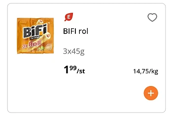 Bifi rol 3x45 g