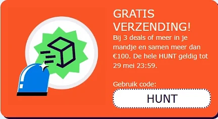 Gratis verzending bij Ibood!
