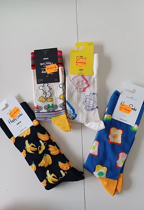 Happy socks €2,99 bij Kruidvat
