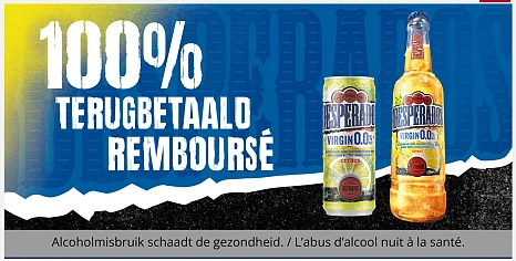 Desperados Virgin 00 100% terugbetaald 🍺