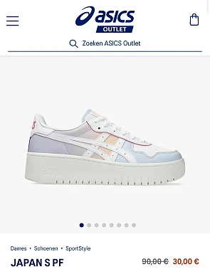 Asics sneakers maat 40