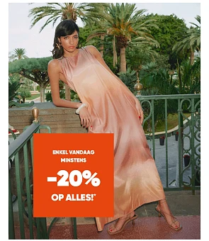 Minstens 20% korting op alles bij ZEB