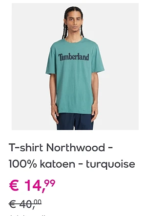 Tot 75% korting op Timberland kleding, schoenen en accessoires