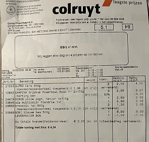 Colruyt o.a. Campina powerbowl -50%