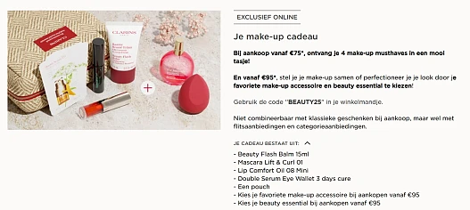 Gratis make-up musthaves 💄 Clarins