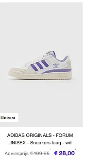 Adidas sneakers vanaf 28 euro en zoveel meer van Adidas!
