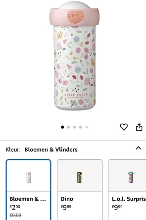 Mepal little Dutch drinkbeker en brooddoos